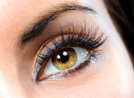 Teinture des cils